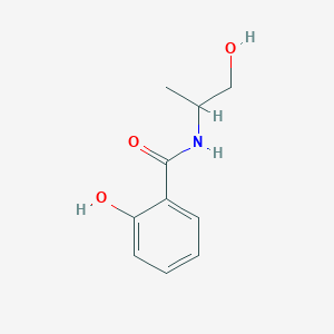 molecular formula C10H13NO3 B15316540 n-Salicyloyl-2-aminopropan-1-ol 