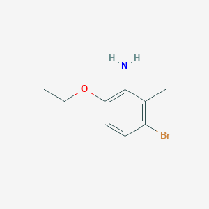 3-Bromo-6-ethoxy-2-methylphenylamine