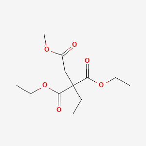 molecular formula C12H20O6 B1531672 2,2-Diethyl 1-methyl 1,2,2-butanetricarboxylate CAS No. 2206823-34-7