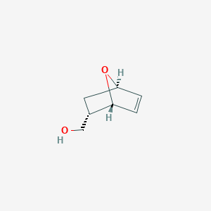 molecular formula C7H10O2 B15316732 rac-[(1R,2S,4R)-7-oxabicyclo[2.2.1]hept-5-en-2-yl]methanol,endo 