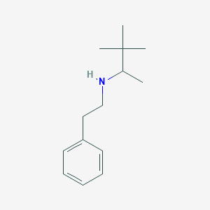 (3,3-Dimethylbutan-2-yl)(2-phenylethyl)amine