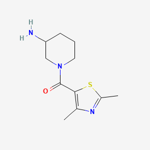 (3-Aminopiperidin-1-yl)(2,4-dimethylthiazol-5-yl)methanone