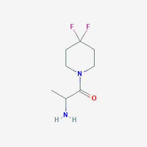 2-Amino-1-(4,4-difluoropiperidin-1-yl)propan-1-one