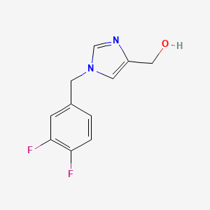 (1-(3,4-difluorobenzyl)-1H-imidazol-4-yl)methanol