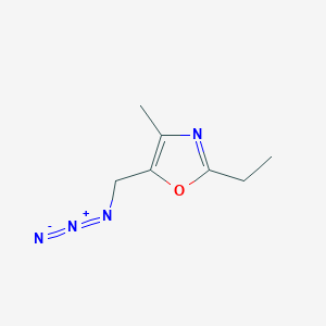 5-(Azidomethyl)-2-ethyl-4-methyl-1,3-oxazole
