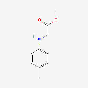 molecular formula C10H13NO2 B15317267 Methyl 2-[(4-methylphenyl)amino]acetate 