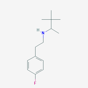 (3,3-Dimethylbutan-2-yl)[2-(4-fluorophenyl)ethyl]amine