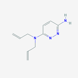 N3,N3-bis(prop-2-en-1-yl)pyridazine-3,6-diamine