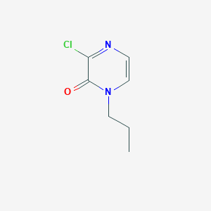 3-chloro-1-propylpyrazin-2(1H)-one