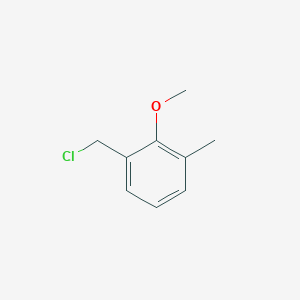 molecular formula C9H11ClO B15317417 1-(Chloromethyl)-2-methoxy-3-methylbenzene CAS No. 82212-51-9