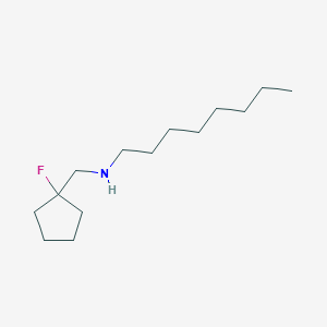 molecular formula C14H28FN B1531752 [(1-Fluorocyclopentyl)methyl](octyl)amine CAS No. 2098033-91-9