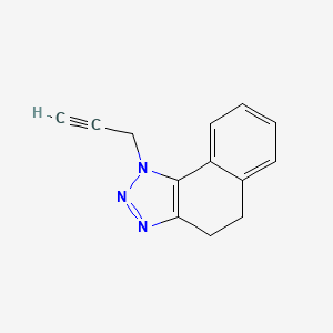 1-(prop-2-yn-1-yl)-1H,4H,5H-naphtho[1,2-d][1,2,3]triazole