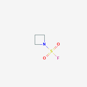 molecular formula C3H6FNO2S B15317765 Azetidine-1-sulfonyl fluoride 