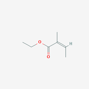 molecular formula C7H12O2 B153179 Ethyl angelate CAS No. 16509-44-7