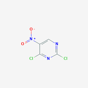 molecular formula C4HCl2N3O2 B015318 2,4-Dichloro-5-nitropyrimidine CAS No. 49845-33-2