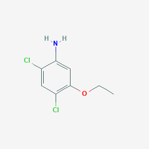 molecular formula C8H9Cl2NO B15318203 2,4-Dichloro-5-ethoxyaniline CAS No. 380844-01-9
