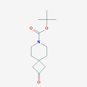 molecular formula C13H21NO3 B153184 Tert-butyl 2-oxo-7-azaspiro[3.5]nonane-7-carboxylate CAS No. 203661-69-2