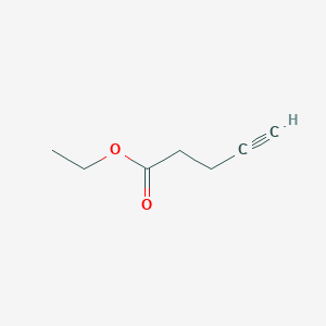molecular formula C7H10O2 B153187 4-Pentynoic acid ethyl ester CAS No. 63093-41-4