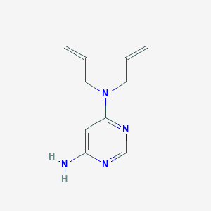 molecular formula C10H14N4 B1531881 N4,N4-diallylpyrimidine-4,6-diamine CAS No. 1601093-62-2