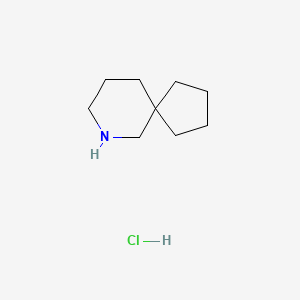 molecular formula C9H18ClN B1531918 7-Azaspiro[4.5]decane hydrochloride CAS No. 1198286-88-2
