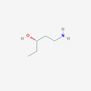 molecular formula C5H13NO B15319253 (S)-1-Aminopentan-3-ol 
