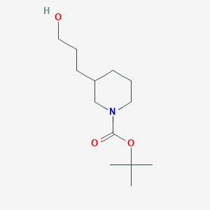 tert-Butyl 3-(3-hydroxypropyl)piperidine-1-carboxylate