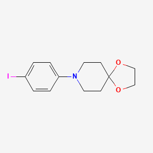 1,4-Dioxa-8-azaspiro[4.5]decane, 8-(4-iodophenyl)-