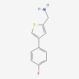 (4-(4-Fluorophenyl)thiophen-2-yl)methanamine