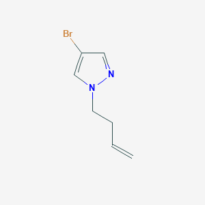 4-bromo-1-(but-3-en-1-yl)-1H-pyrazole