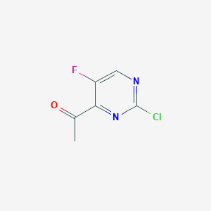 1-(2-Chloro-5-fluoropyrimidin-4-yl)ethanone