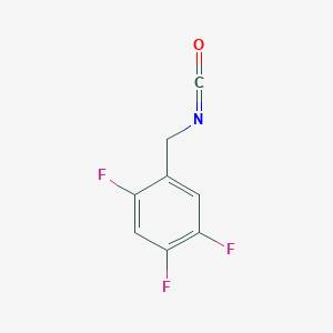 molecular formula C8H4F3NO B15319731 2,4,5-Trifluorobenzylisocyanate 