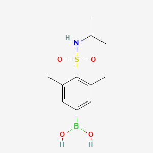 (4-(N-isopropylsulfamoyl)-3,5-dimethylphenyl)boronic acid