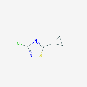 3-Chloro-5-cyclopropyl-1,2,4-thiadiazole