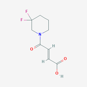 (E)-4-(3,3-difluoropiperidin-1-yl)-4-oxobut-2-enoic acid