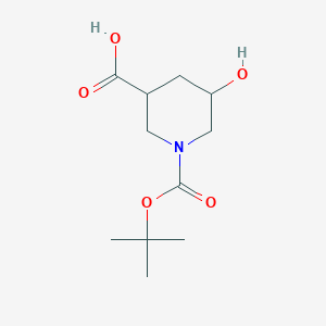 1-Boc-5-Hydroxypiperidine-3-carboxylic Acid