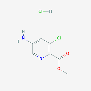 Methyl 5-amino-3-chloropyridine-2-carboxylate hydrochloride