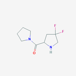 (4,4-Difluoropyrrolidin-2-yl)(pyrrolidin-1-yl)methanone