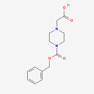 2-(4-((Benzyloxy)carbonyl)piperazin-1-yl)acetic acid
