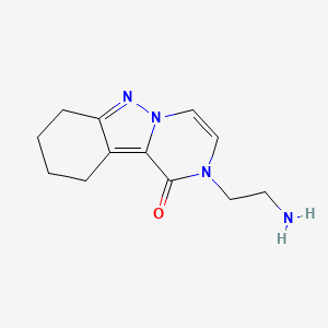 2-(2-aminoethyl)-7,8,9,10-tetrahydropyrazino[1,2-b]indazol-1(2H)-one