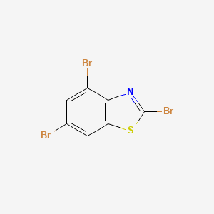 2,4,6-Tribromobenzo[d]thiazole