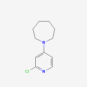 1-(2-Chloropyridin-4-yl)azepane