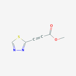 Methyl 3-(1,3,4-thiadiazol-2-yl)prop-2-ynoate