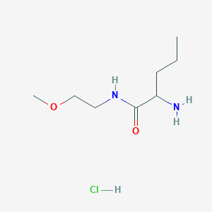 2-Aminopentanoic acid (2-methoxyethyl)amide hydrochloride