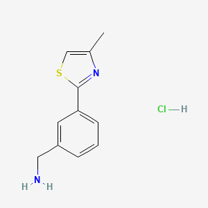 3-(4-Methyl-thiazol-2-YL)-benzylamine hydrochloride
