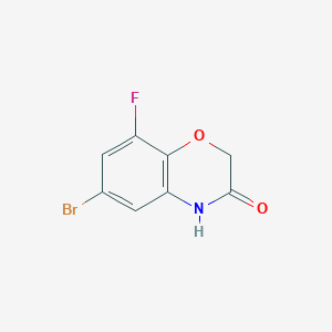 6-bromo-8-fluoro-2H-benzo[b][1,4]oxazin-3(4H)-one