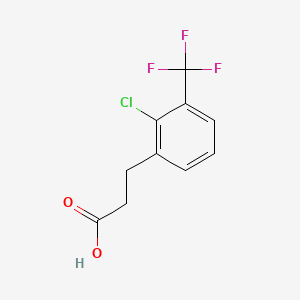 3-[2-Chloro-3-(trifluoromethyl)phenyl]propionic acid