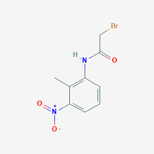 2-Bromo-N-(2-methyl-3-nitrophenyl)acetamide