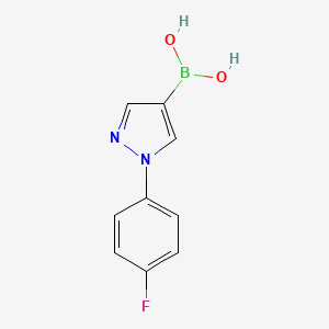1-(4-Fluorophenyl)pyrazole-4-boronic acid