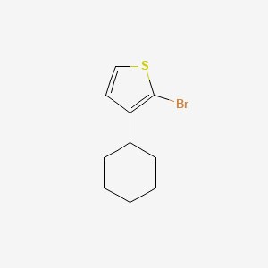 B1532124 2-Bromo-3-cyclohexylthiophene CAS No. 241477-71-4