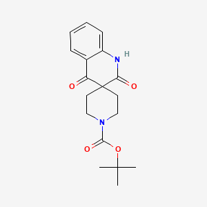 tert-Butyl 2',4'-dioxo-2',4'-dihydro-1'H-spiro[piperidine-4,3'-quinoline]-1-carboxylate